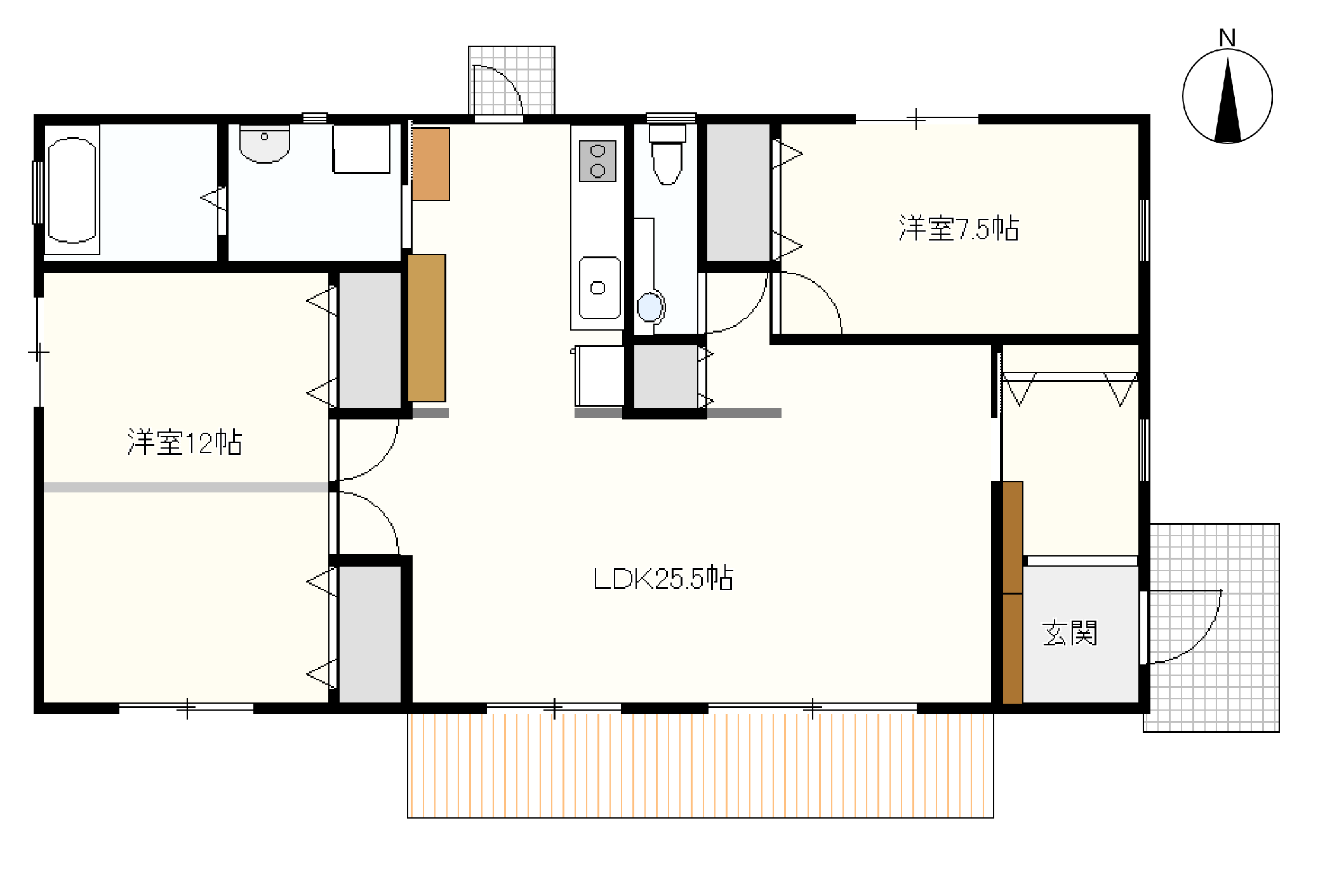 家 間取り図 見方